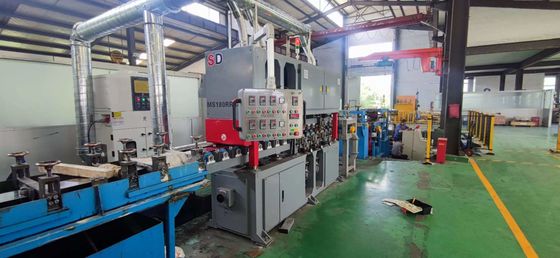 Durable Compact Wide Belt Metal Deburring Machine For Slag Removal