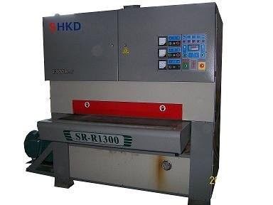 2150 Lbs Wide Belt Metal Deburring Machine Small Wide Belt Sander